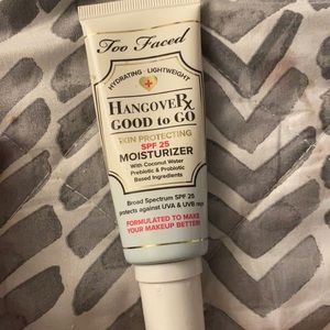 HangoveRX good to go SPF 25 moisturizer!